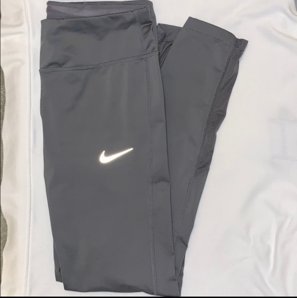 Nike Dri-Fit Grey Pocket Leggings